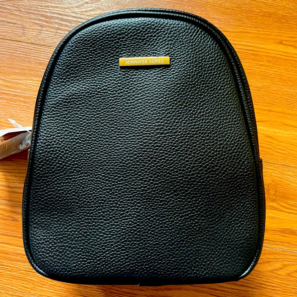 Black Jennifer Lopez backpack purse